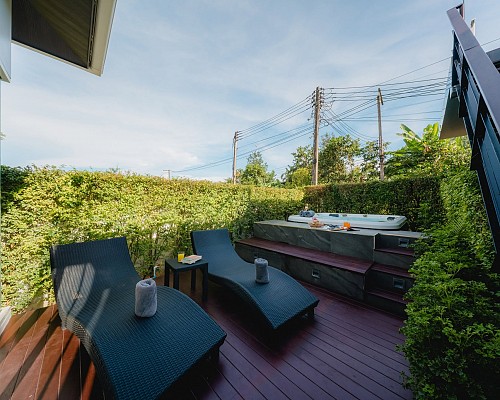 Villa 2 -  3BDR Jacuzzi Villa with rooftop