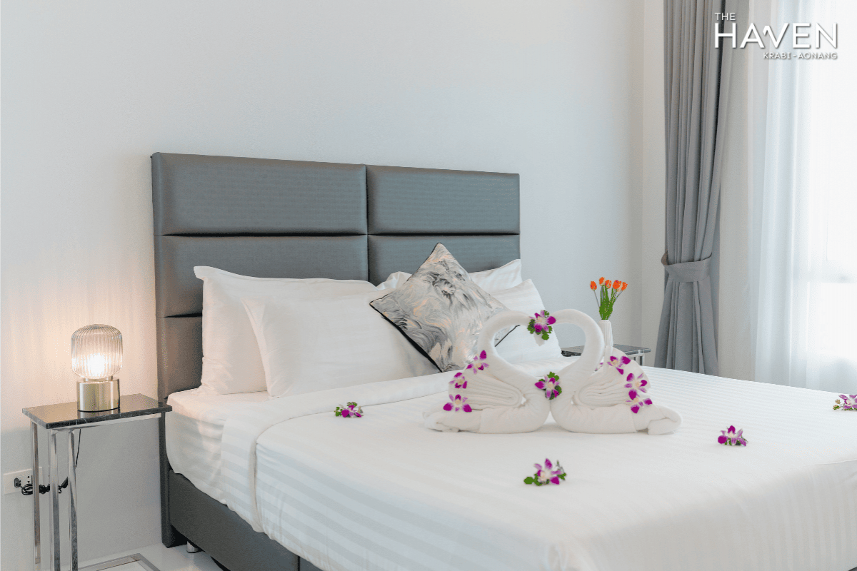 Private villa bedroom
